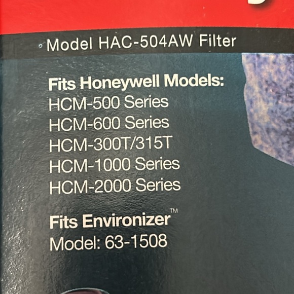 NEW Set 2 Honeywell HAC-504AW Series Humidifier Replacement Filter A Protec - Picture 2 of 3